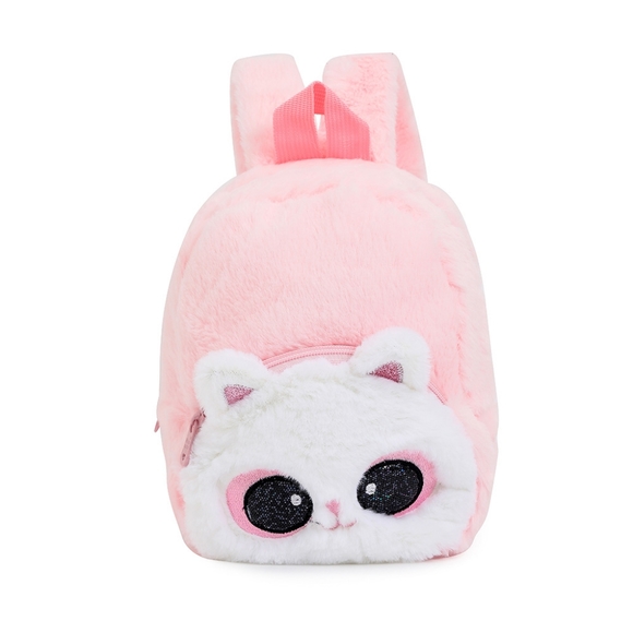 Cute Plush Unicorn Toddler Mini Travel Bag Princess Plush Backpack for Girls 1-6 - Picture 8 of 16